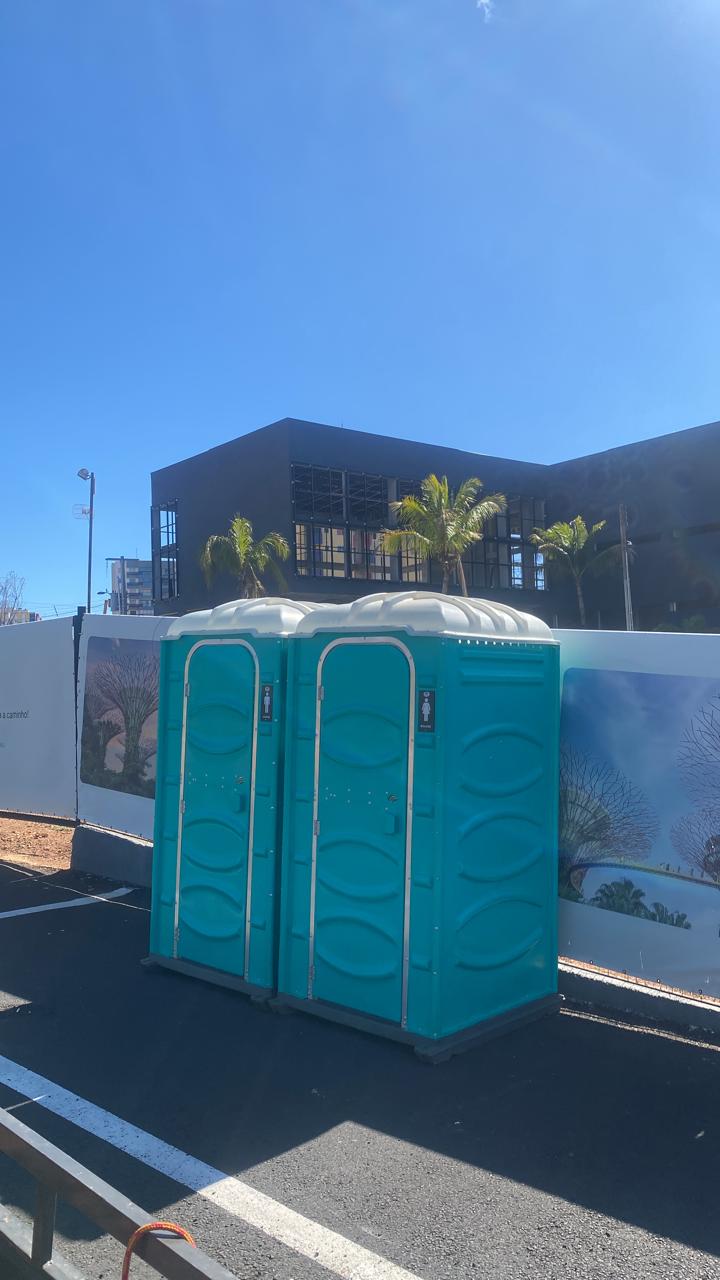 Banheiro químico Standard para eventos e obras